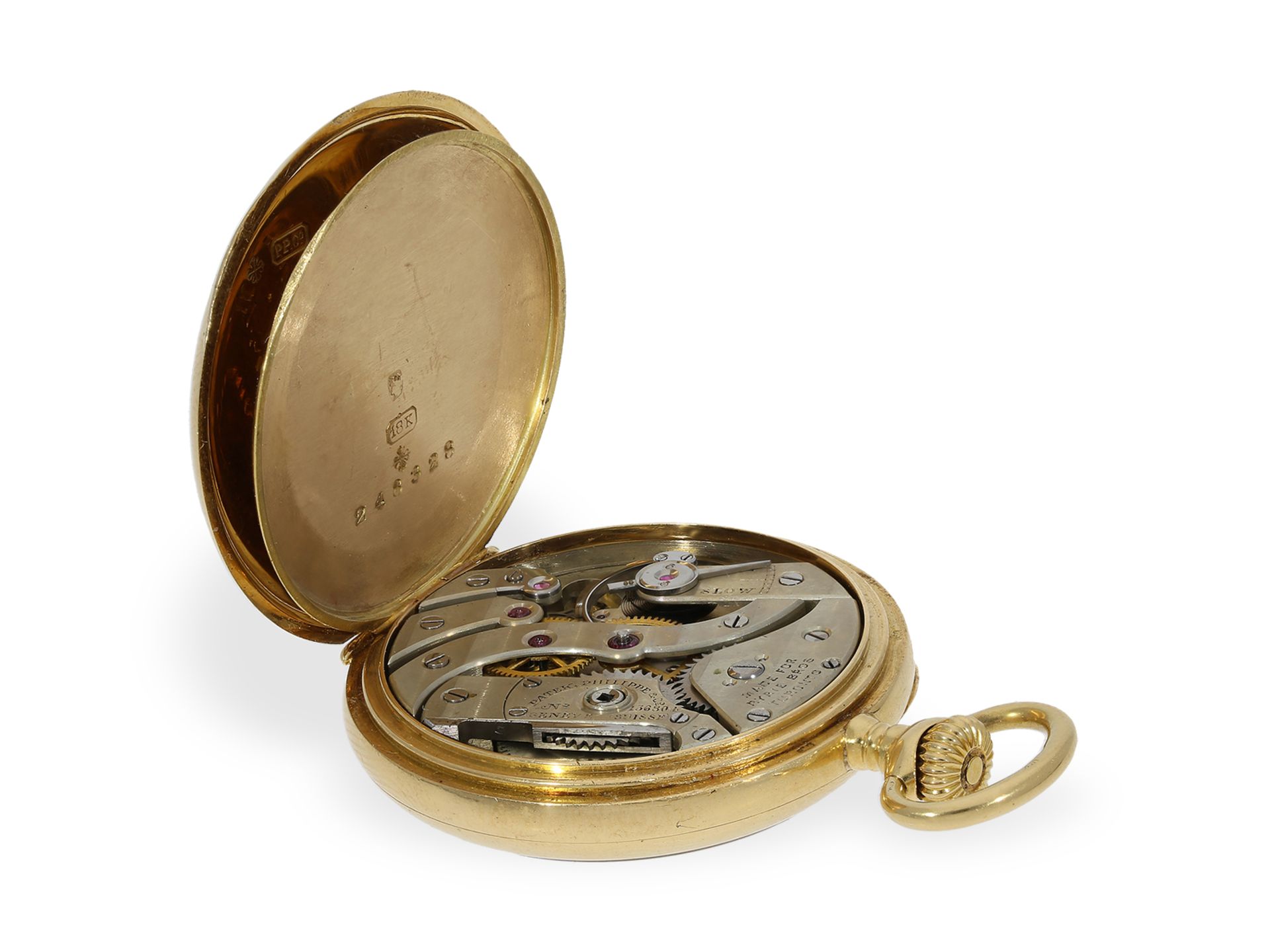 Taschenuhr: feine Patek Philippe Damenuhr, Genf um 1905 - Bild 4 aus 6