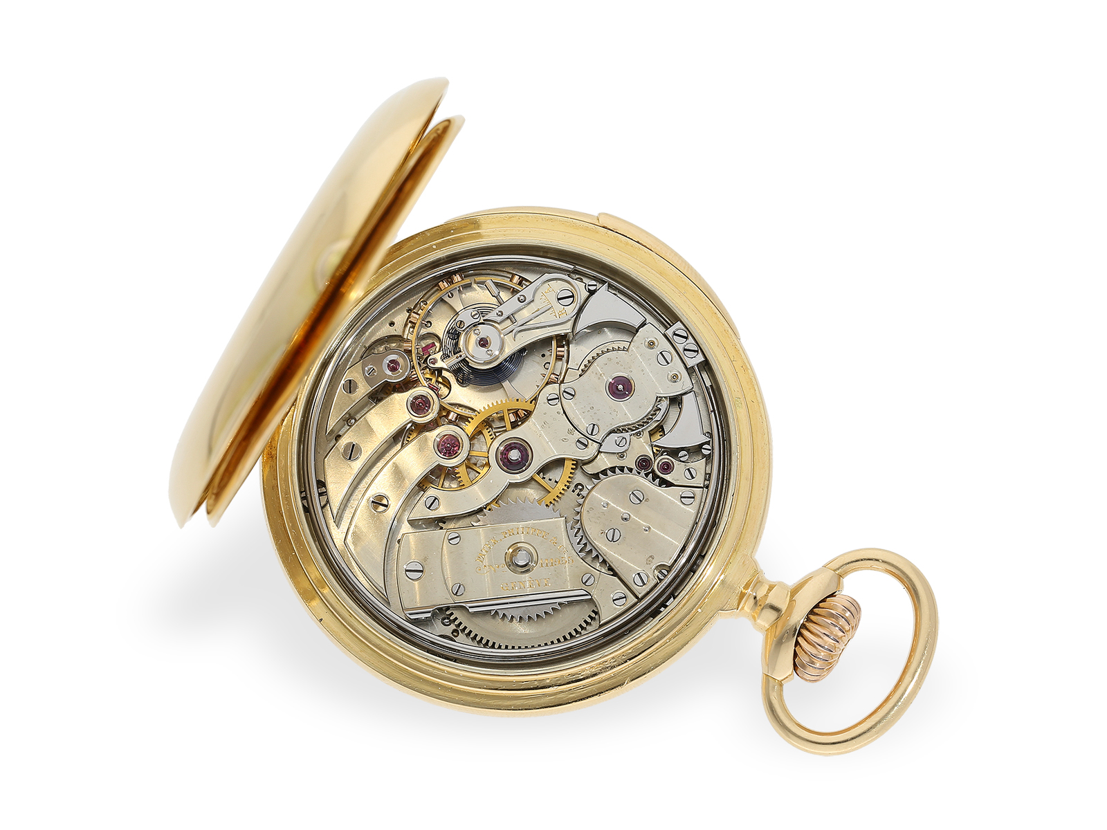 Pocket watch: Patek Philippe precision pocket watch with repeater, top quality, Geneva 1903 - Image 2 of 6