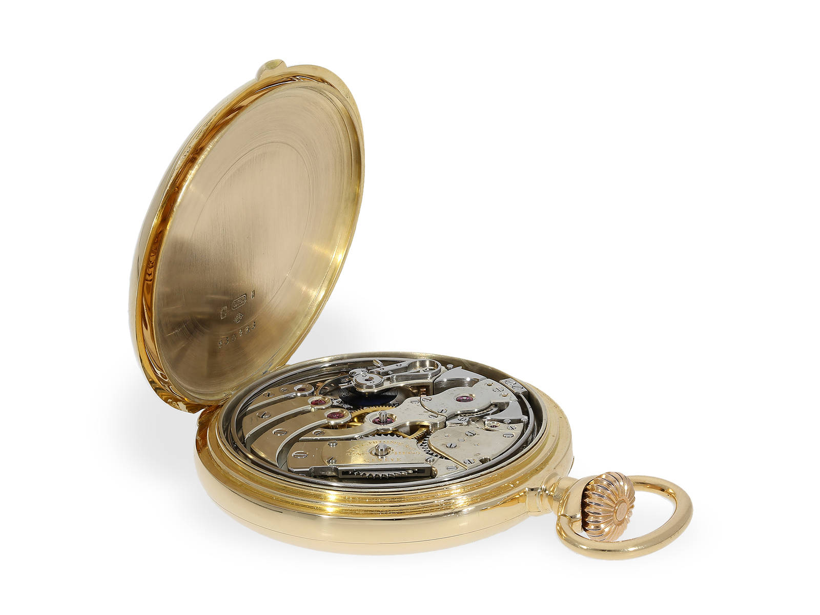 Pocket watch: Patek Philippe precision pocket watch with repeater, top quality, Geneva 1903 - Image 4 of 6