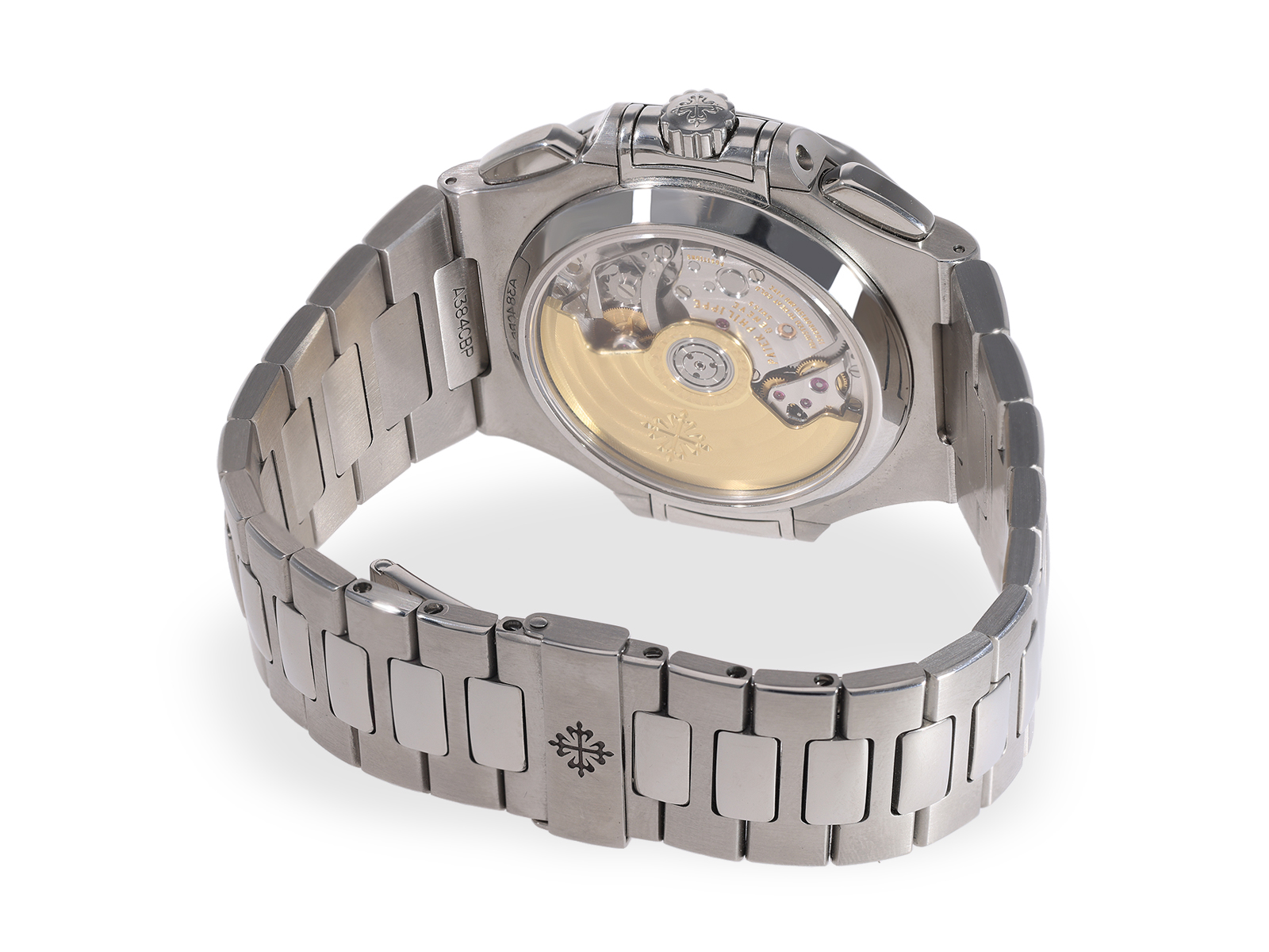 Armbanduhr: hochwertige Patek Philippe Nautilus Ref. 5980/A1-001 "Geneva Seal" 2009 - Bild 5 aus 6
