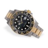 Armbanduhr: Rolex GMT Master II, Ref. 116713LN in Stahl/Gold