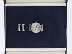 Armbanduhr: hochwertiges vintage Automatik-Chronometer "Forget Geneve" mit Originalbox, new-old-stoc