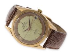 Armbanduhr: gesuchte vintage Universal Geneve "Polerouter Date Automatic", ca.1965