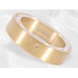 Ring: hochwertiger, moderner Designer-Ring aus dem Hause Bunz, 18K Gold
