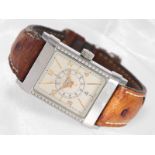 Armbanduhr: automatische "retro" Edelstahl-Armbanduhr, Eterna 1935, Ref. 8890.41/49
