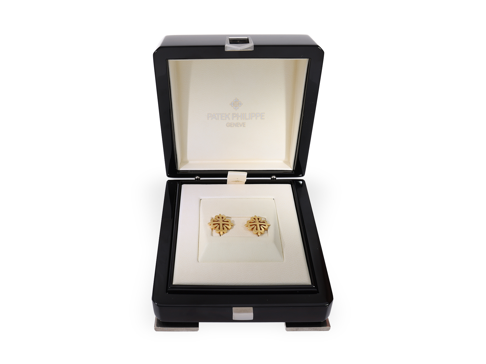 Fine, almost new Patek Philippe "Calatrava" cufflinks, with original box - Image 8 of 8