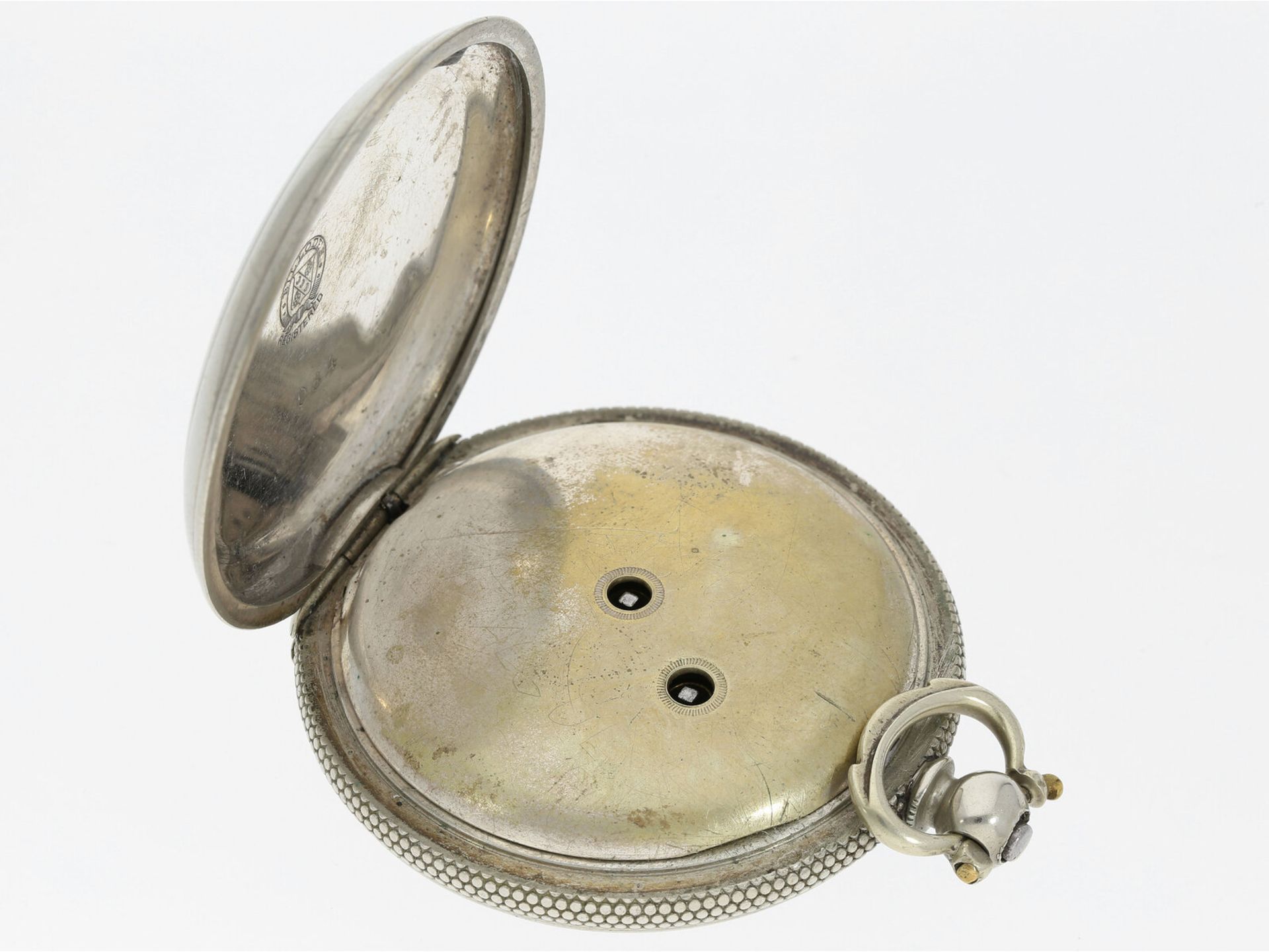 Silberne Zenith Savonnette für den osmanischen Markt, ca. 1880 - Image 3 of 4