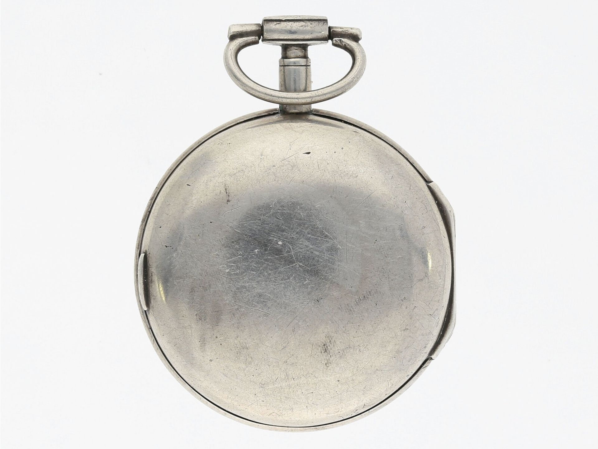 Taschenuhr: kleine schwedische Spindeluhr, um 1800 - Bild 2 aus 4