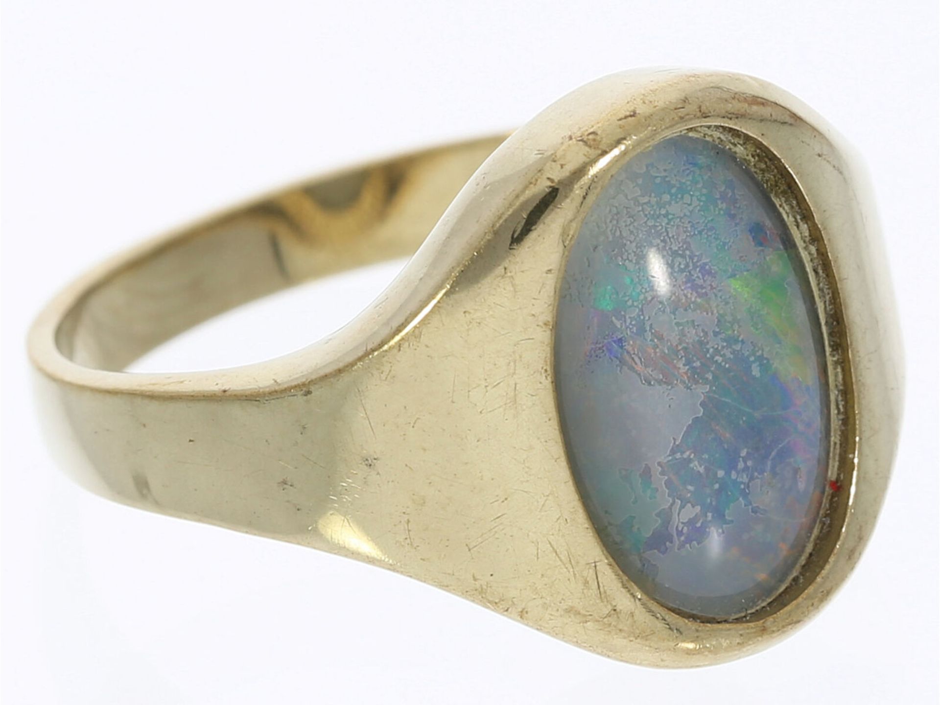 Goldring mit Opal - Image 2 of 2