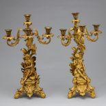 Paar Leuchter, 19. Jahrhundert