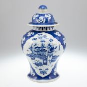 Deckelvase, China, 19. Jahrhundert