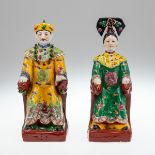 Kaiserpaar, China, erste Hälfte 20. Jahrhundert