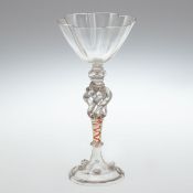 Großer Pokal. Murano, 2. Hälfte 20. Jahrhundert