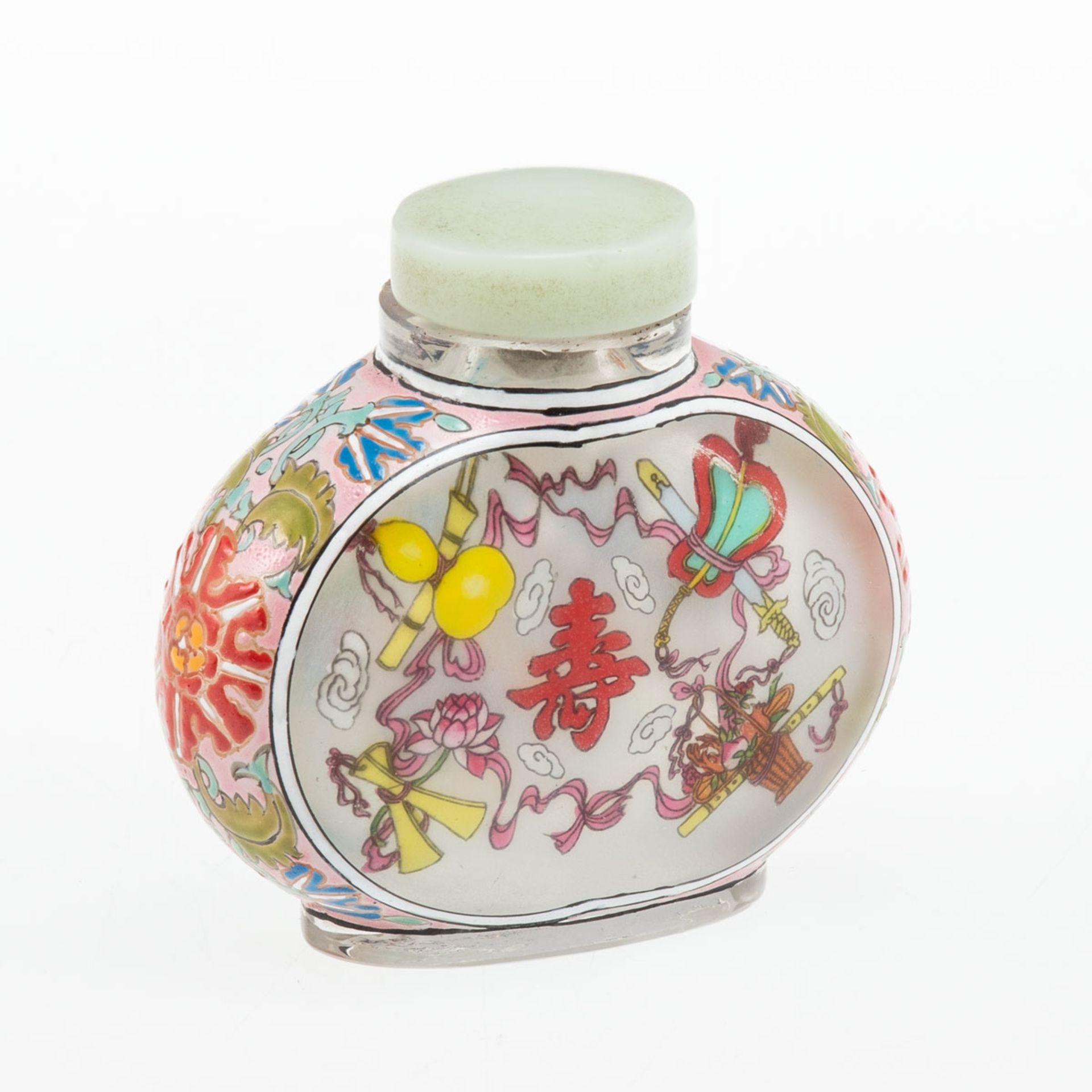 Snuffbottle, China, um 1950. - Bild 2 aus 2