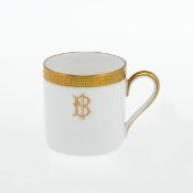 Obertasse mit Monogramm IB. Heinrich & Co., Selb um 1968.