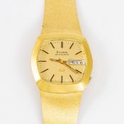 Bulova-Herrenarmbanduhr in Gold