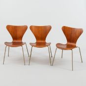 3 Mid Century Stühle Fritz