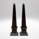 Paar Obelisken, Ende 19. Jahrhundert