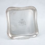 Tablett mit Hamburger Wappen