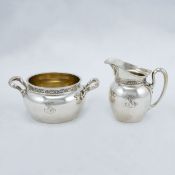 2tlg. Milch- und Zuckerservice