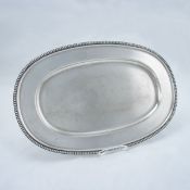 Fleischplatte mit Perlrand