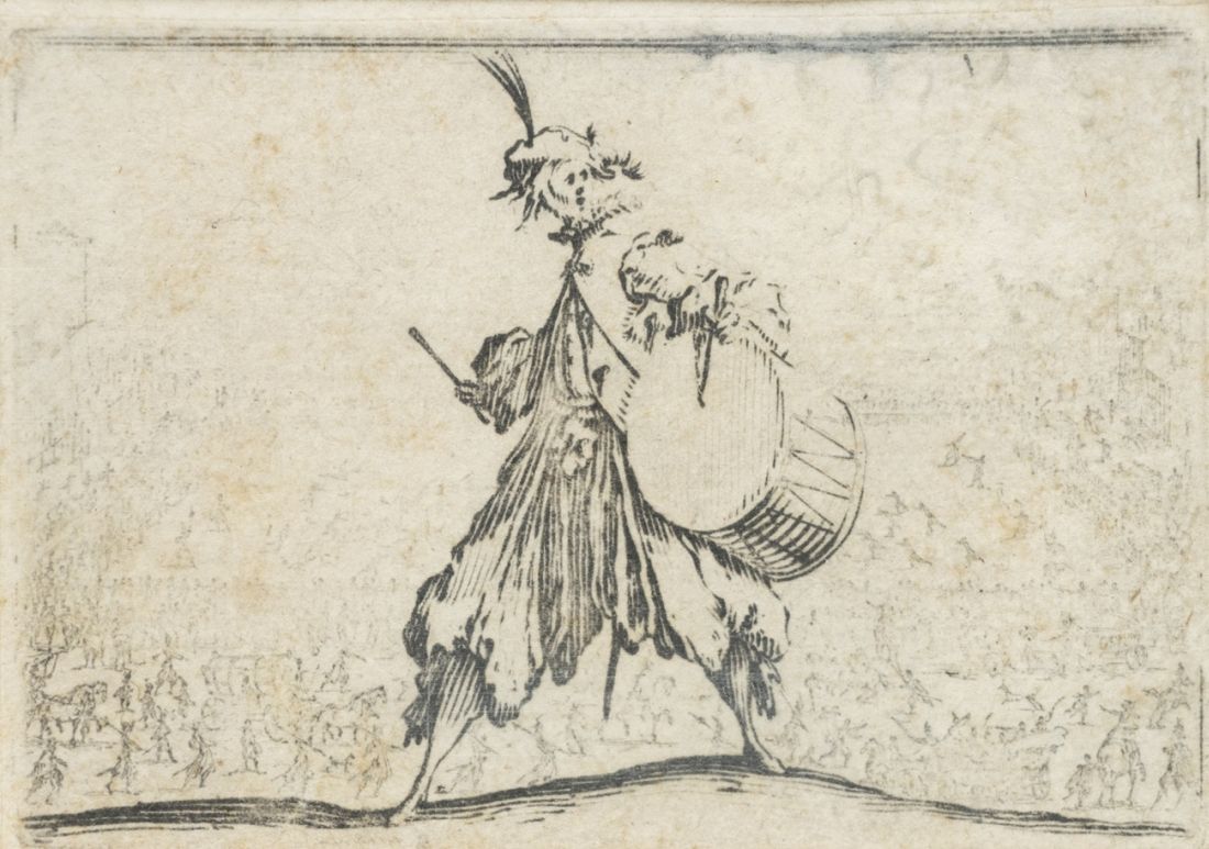 Jacques Callot (1592-1635), 5 Radierungen - Bild 10 aus 11