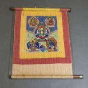 Thangka Avalokiteshvara, Tibet, um 1900