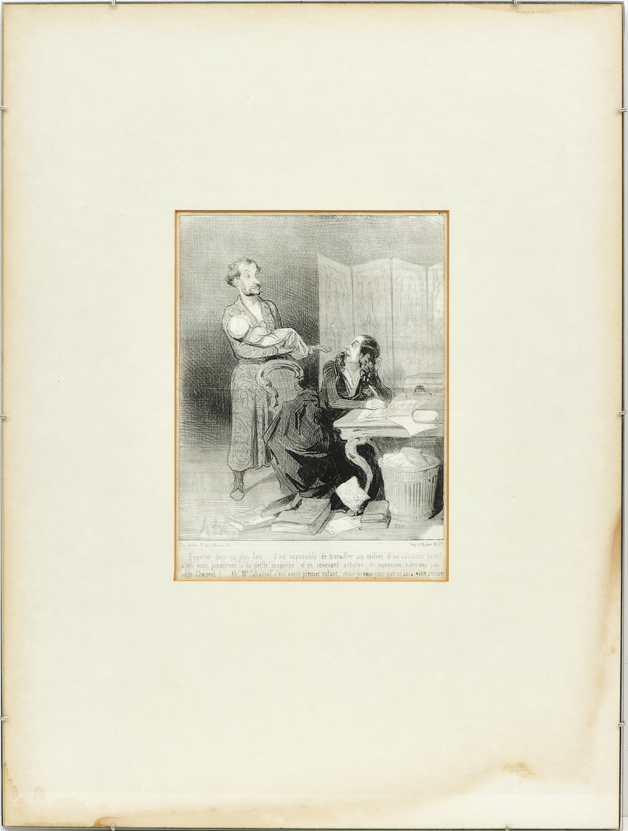Honoré Daumier (1808-1879), 3 Lithografien - Bild 5 aus 7