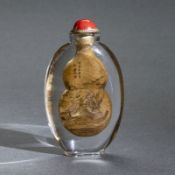 Snuffbottle, China, 20. Jahrhundert