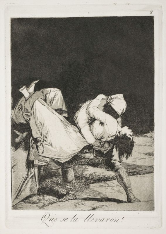 Francisco de Goya (1746-1828), Zwei Radierungen - Bild 2 aus 5