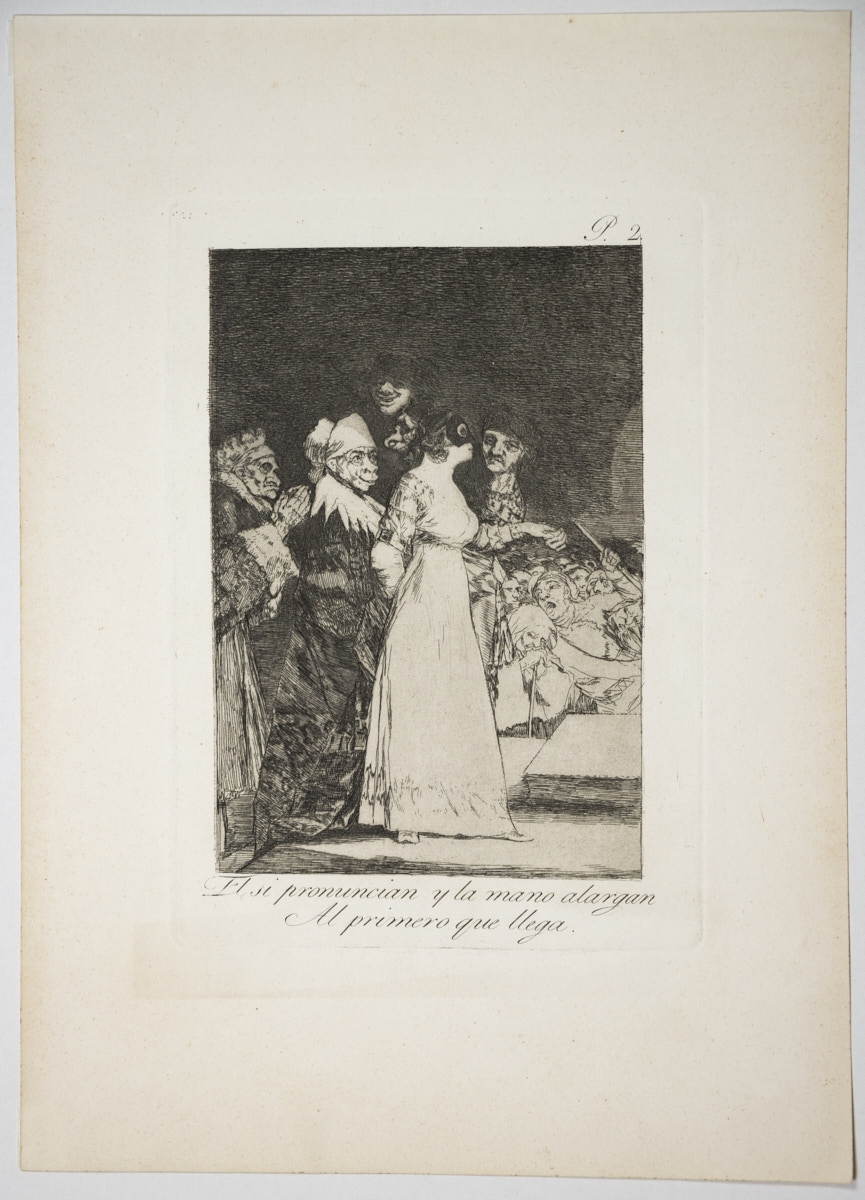 Francisco de Goya (1746-1828), Zwei Radierungen - Bild 5 aus 5