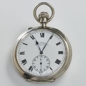 J. Assmann - Taschenuhr in Silber