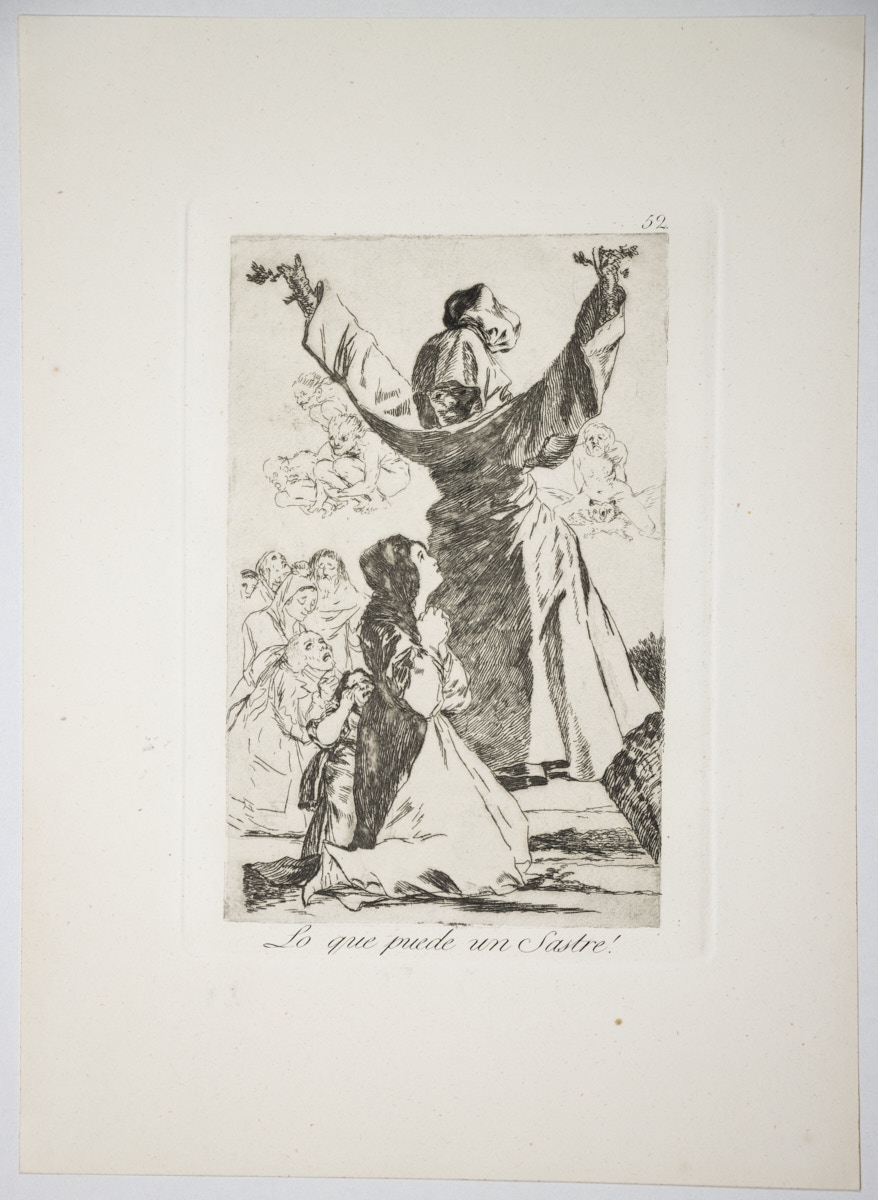 Francisco de Goya (1746-1828), Zwei Radierungen - Bild 3 aus 5