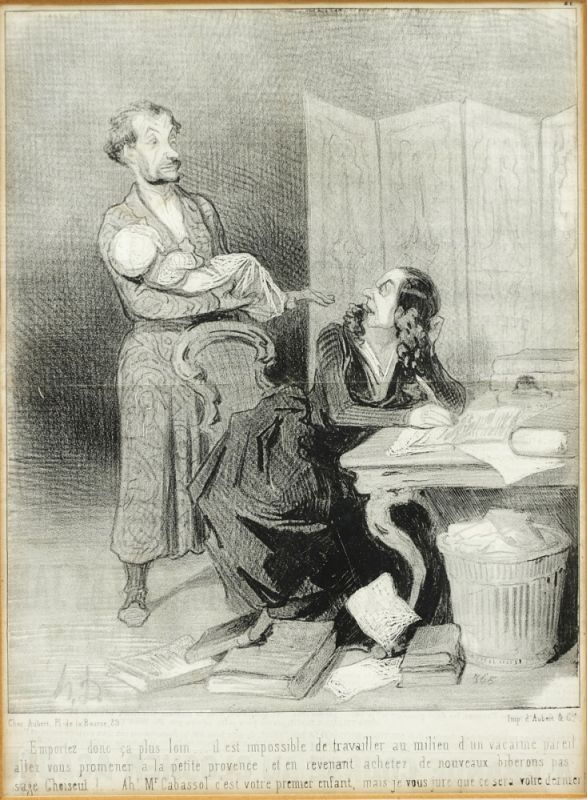 Honoré Daumier (1808-1879), 3 Lithografien - Bild 4 aus 7