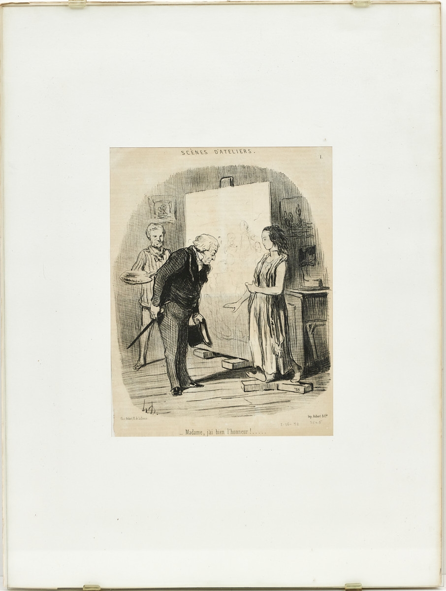 Honoré Daumier (1808-1879), 3 Lithografien - Bild 7 aus 7