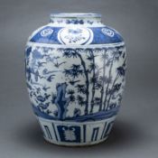 Balustervase / Weinkrug im Ming-Stil, China