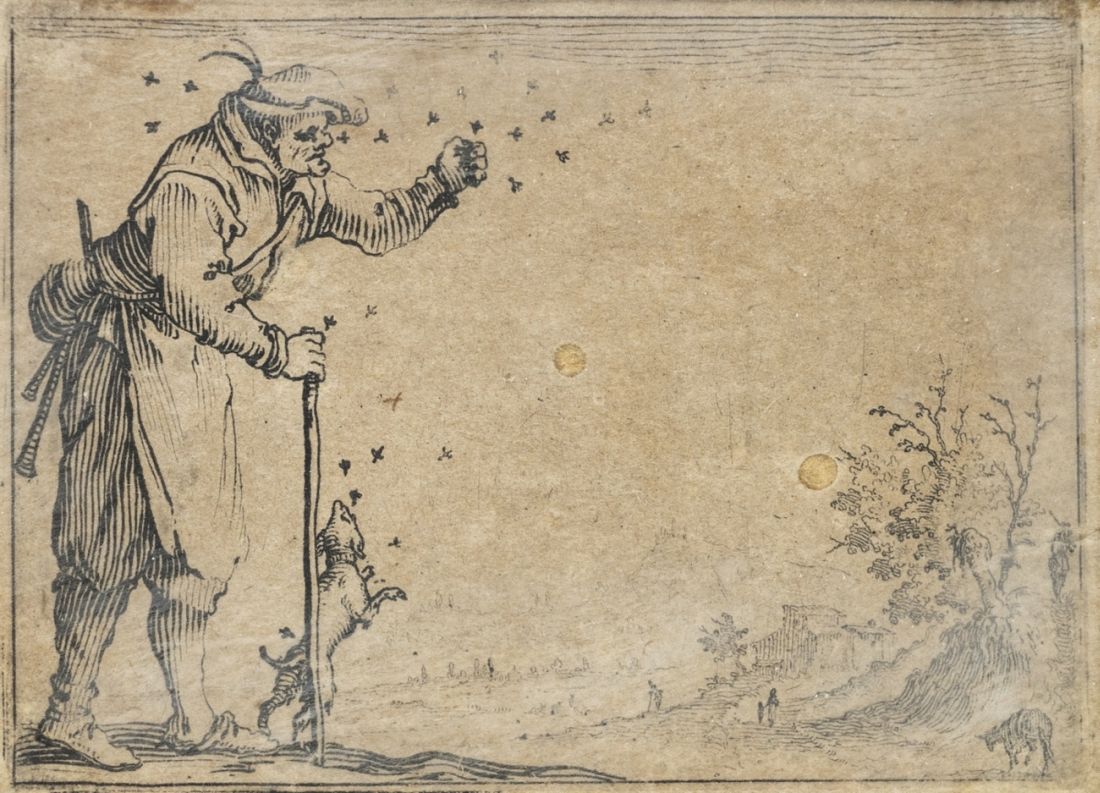 Jacques Callot (1592-1635), 5 Radierungen - Bild 8 aus 11