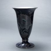 Vase mit galvanischer Silberauflage - Blume. Philipp Rosenthal & Co., Bahnhof Selb 1940.