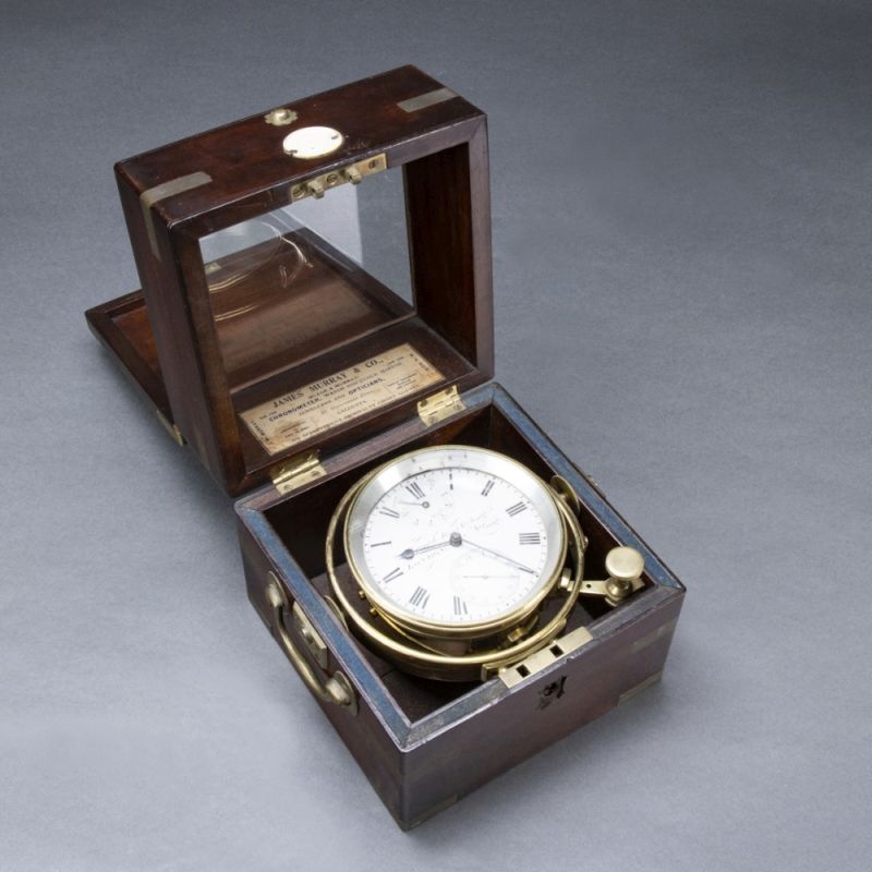 Marine Chronometer James Murray, Großbritannien, 19. / 20. Jahrhundert - Image 3 of 3