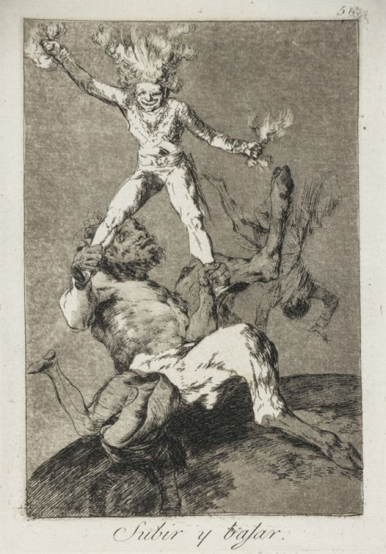 Francisco de Goya (1746-1828), Zwei Radierungen - Bild 2 aus 5