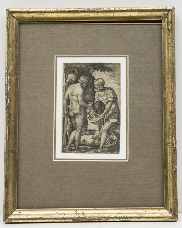 Georg Pencz (um 1500-1550), Tamiris, Kupferstich - Bild 2 aus 2