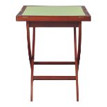 Leuchars & Son Reisetisch mit Spiel- und Schreibtischkombination