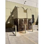 Heavy Duty Aluminum Extractor Positioned Outside of Premises Complete with Red Lion