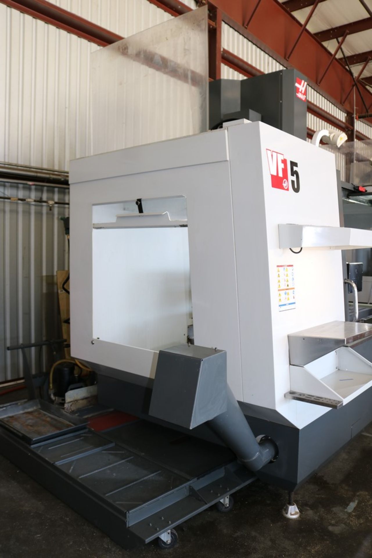 2012 Haas VF-5/40 CNC Vertical Machining Center Probe System, 10,000 RPM, 4th & 5th Axis Drives - Image 8 of 20