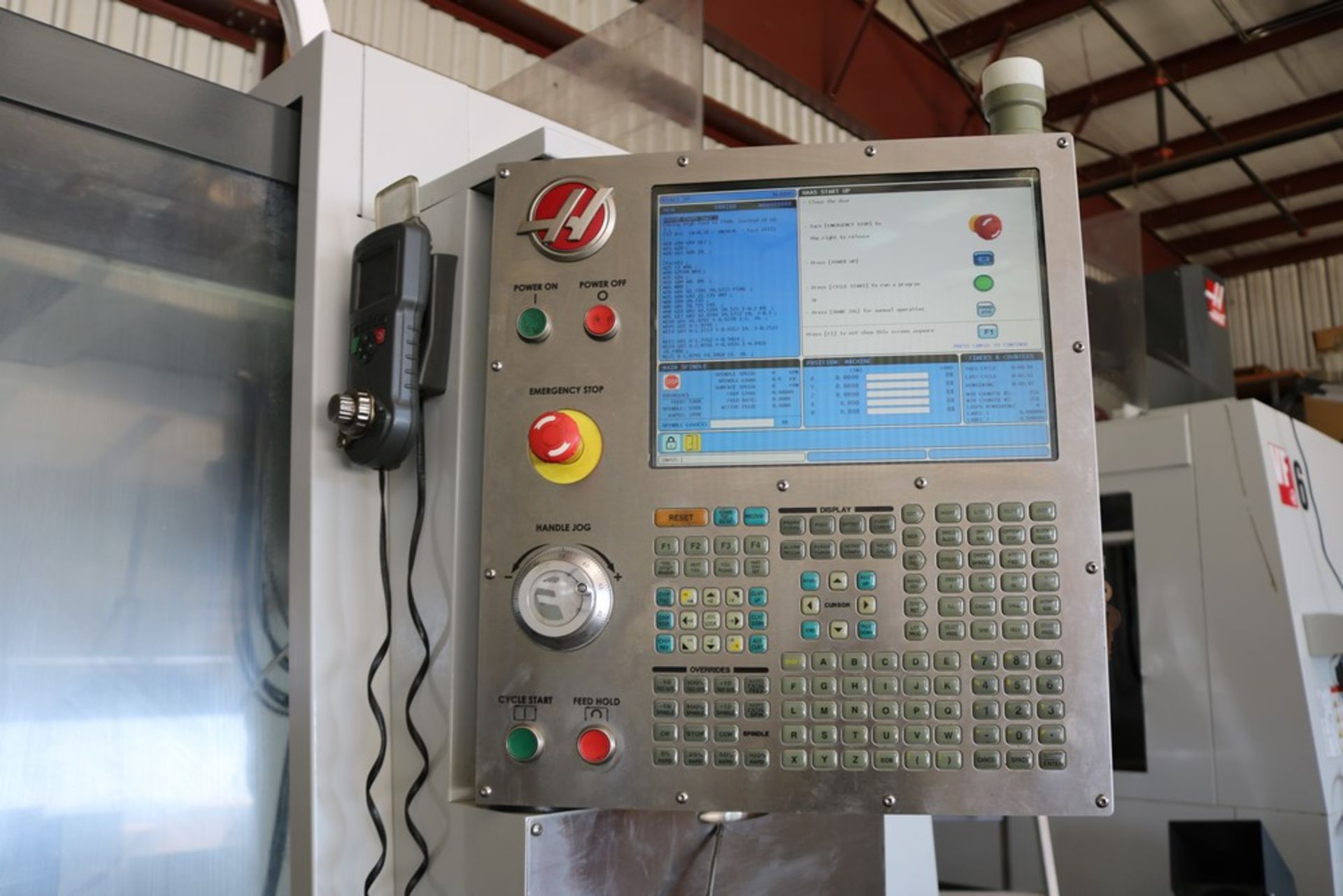 2012 Haas VF-5/40 CNC Vertical Machining Center Probe System, 10,000 RPM, 4th & 5th Axis Drives - Image 3 of 20