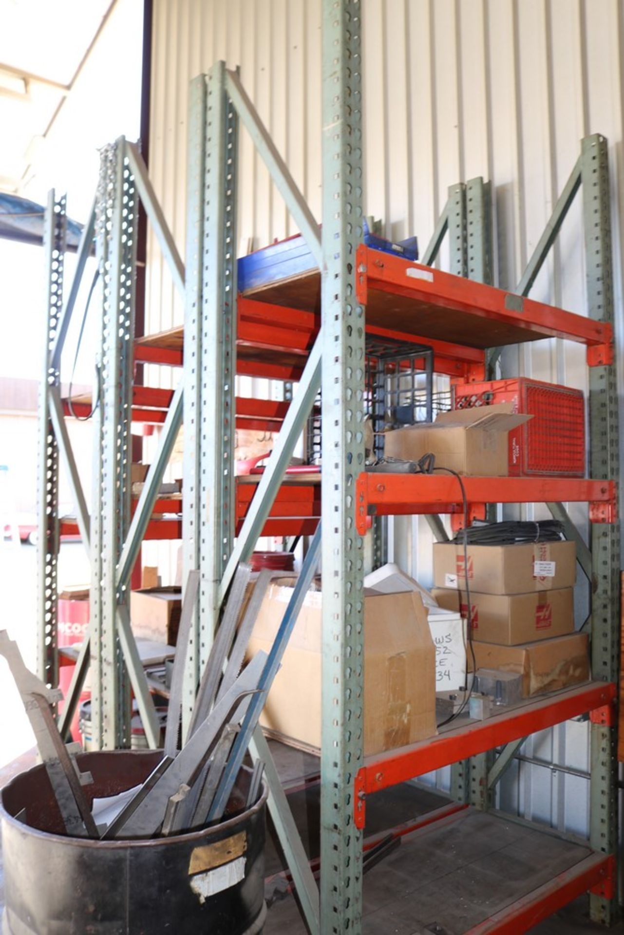 (3) 112" x 55" x 24" Pallet Racking with Contents - Image 4 of 4