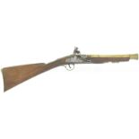 Steinschloss Tromblon (Blunderbuss) englische Marine um 1790, Kal. 20/25mm