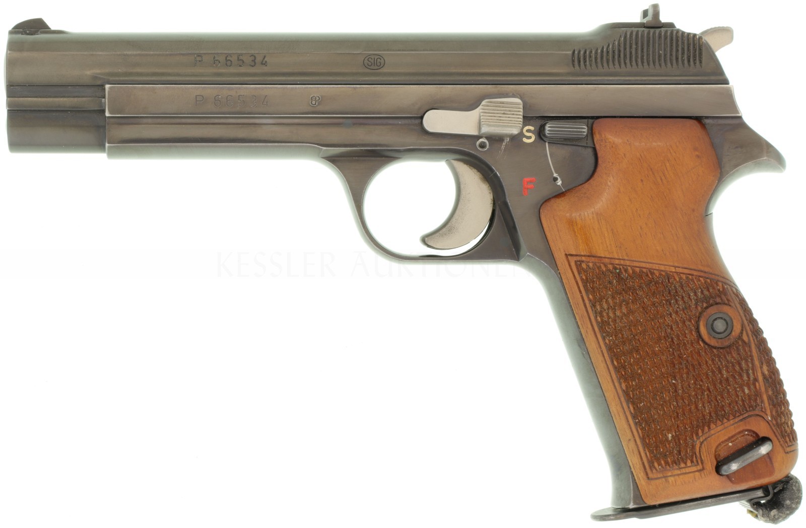 Pistole, SIG P210-1, 7.65mmP