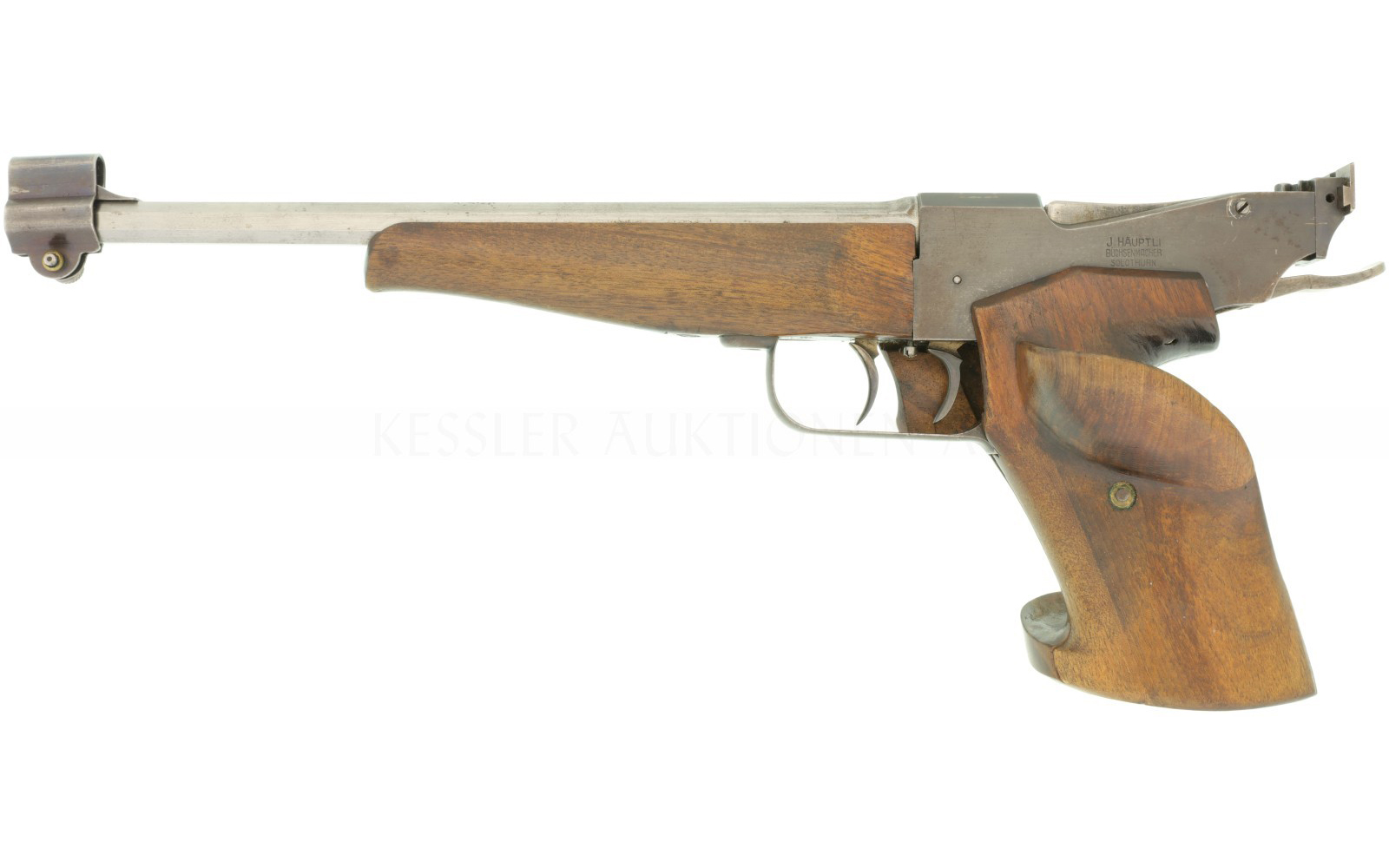 Matchpistole, J. Häuptli, Kal. .22LR