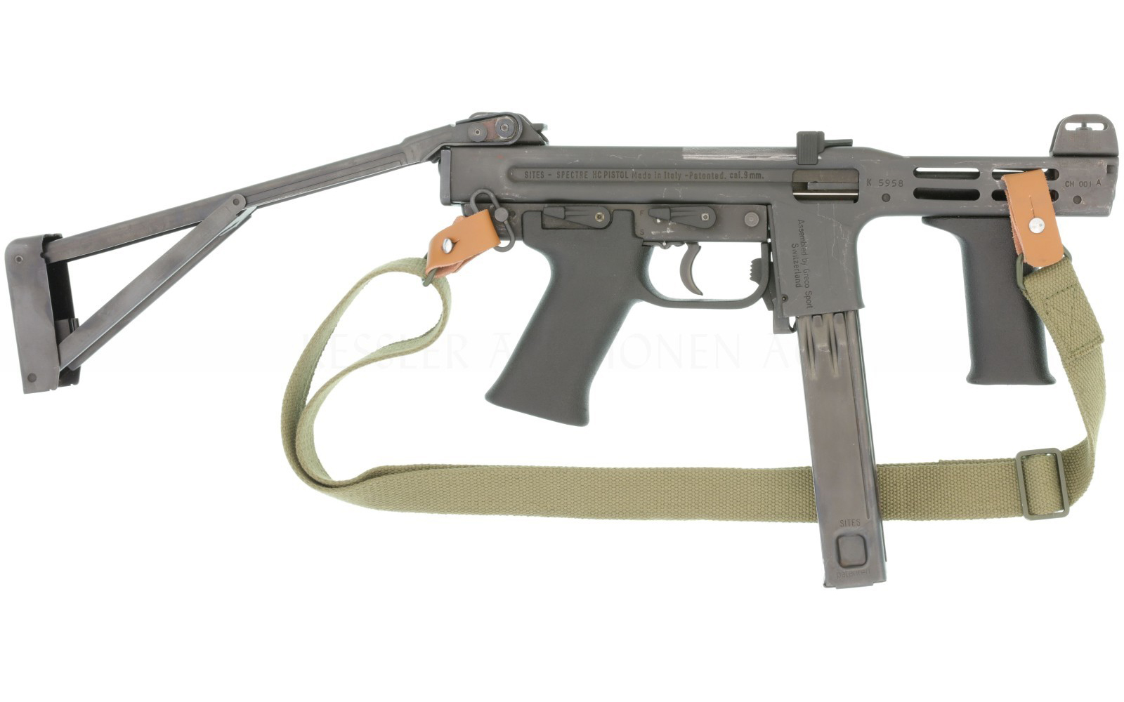 Selbstladebüchse, Sites Spectre HC Pistol, Kal. 9mmP